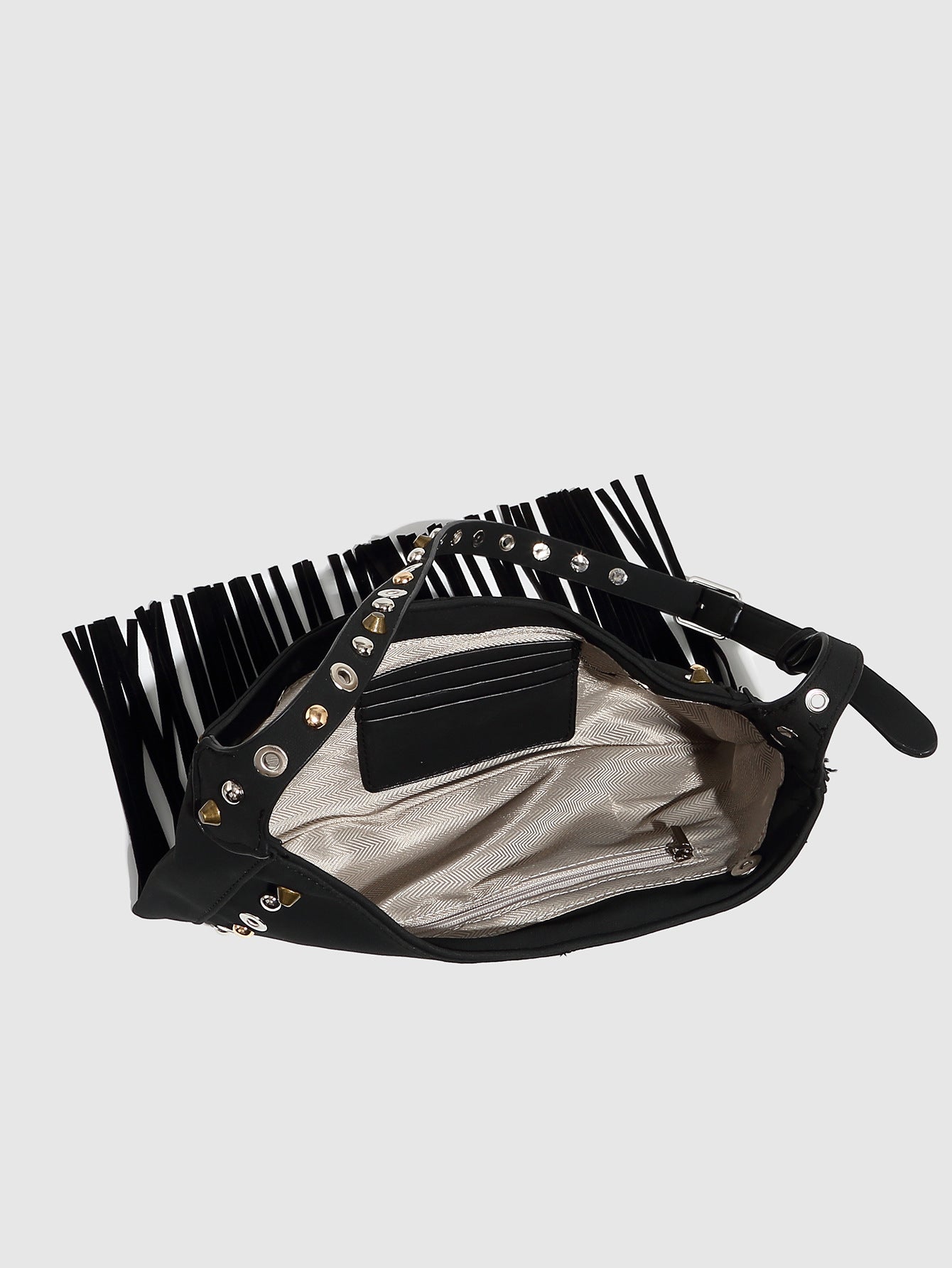 Suede Square Tassel Crossbody Bag | Office-Ready & Everyday Cool | noémi