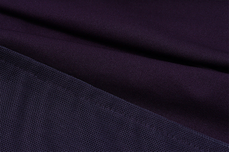 Violet Rose Mesh Maxi Dress | Strapless Floral Bodycon Dress | noémi