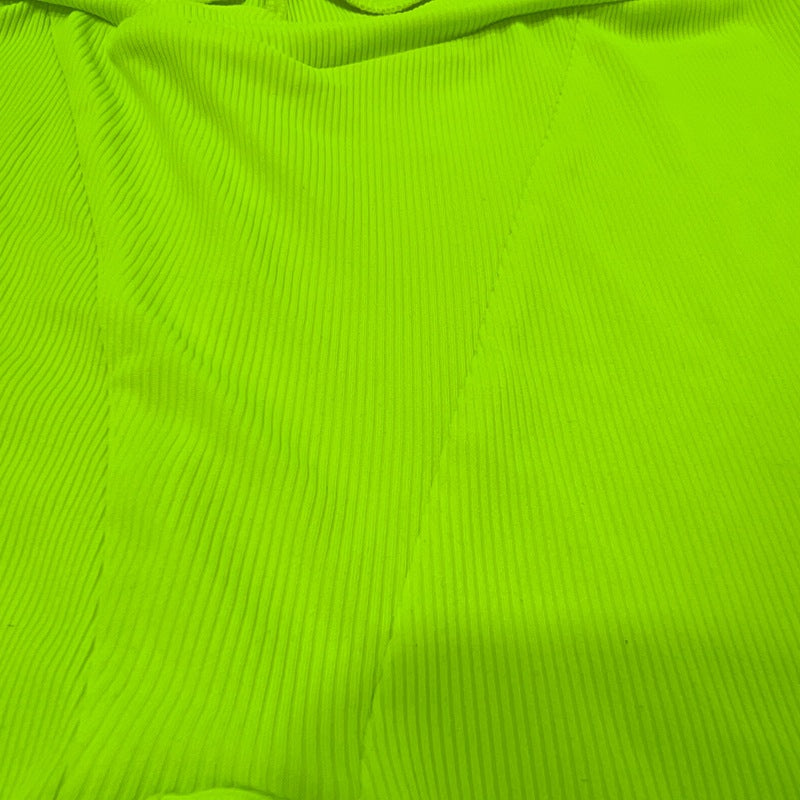 Womens Two Piece Workout Set | Hollow Out Crop Top Bum Lift Shorts | noémi