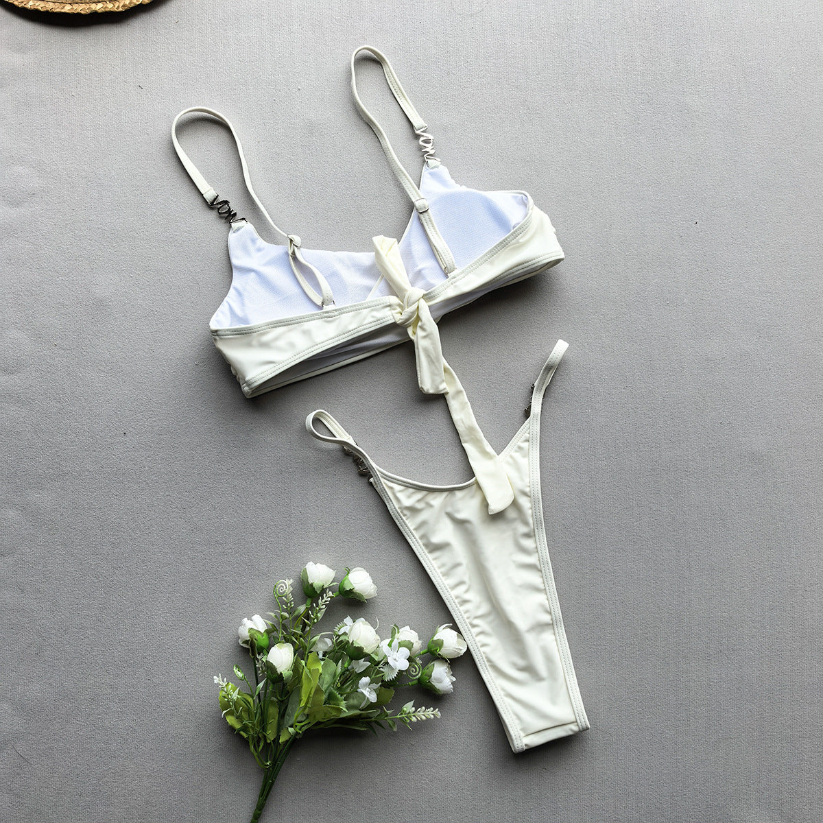 Solid Color Split Bikini Set for Women Swimsuit | noémi