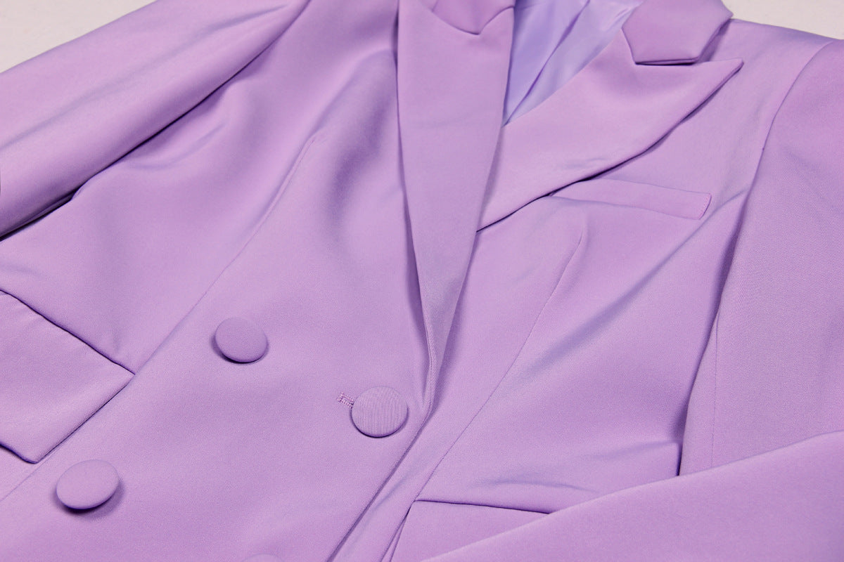 Three Piece Womens Blazer Suit Set | Blazer Vest Trousers | noémi