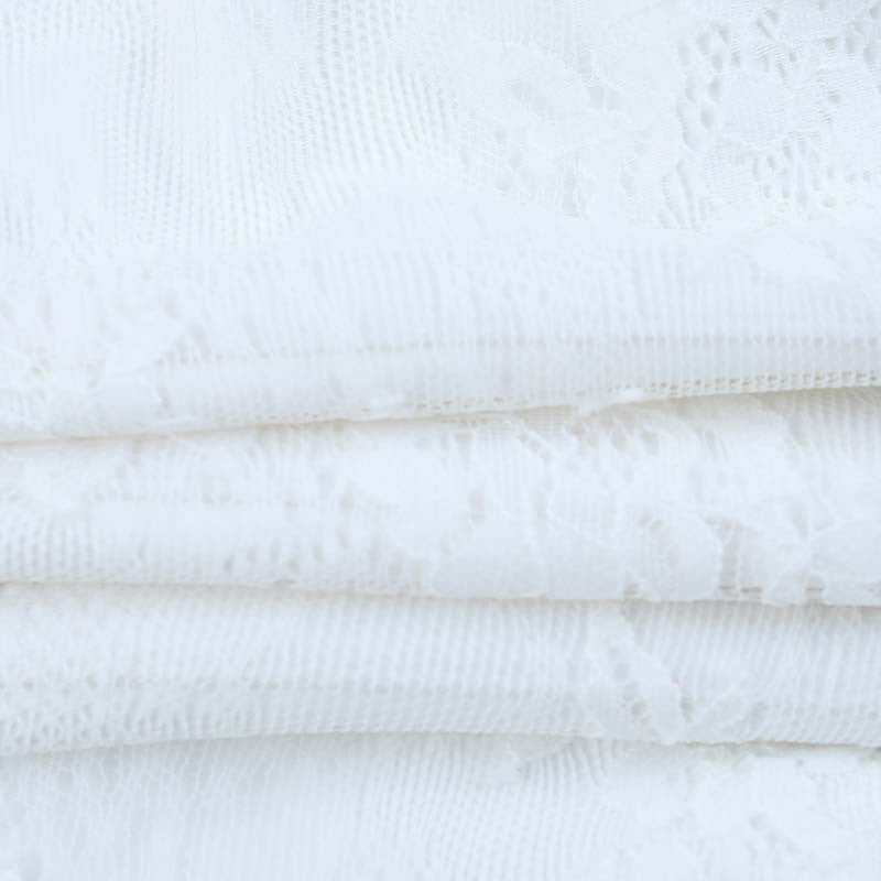 White Lace Trim VNeck Bow Tie Tank Top | Soft Stretch | noémi