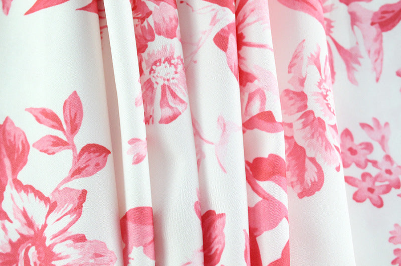 Sleeveless Backless Mini Dress with Graphic Print | noémi