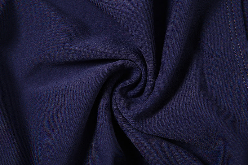 Womens Slim Fit Tube Top Puffy Dress with Halter Lace Up Back | noémi