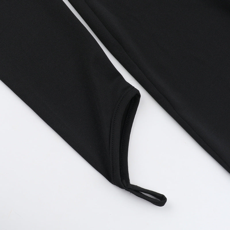 Hollow Out Cutout Waist Tie Long Sleeve Sheath Dress | noémi