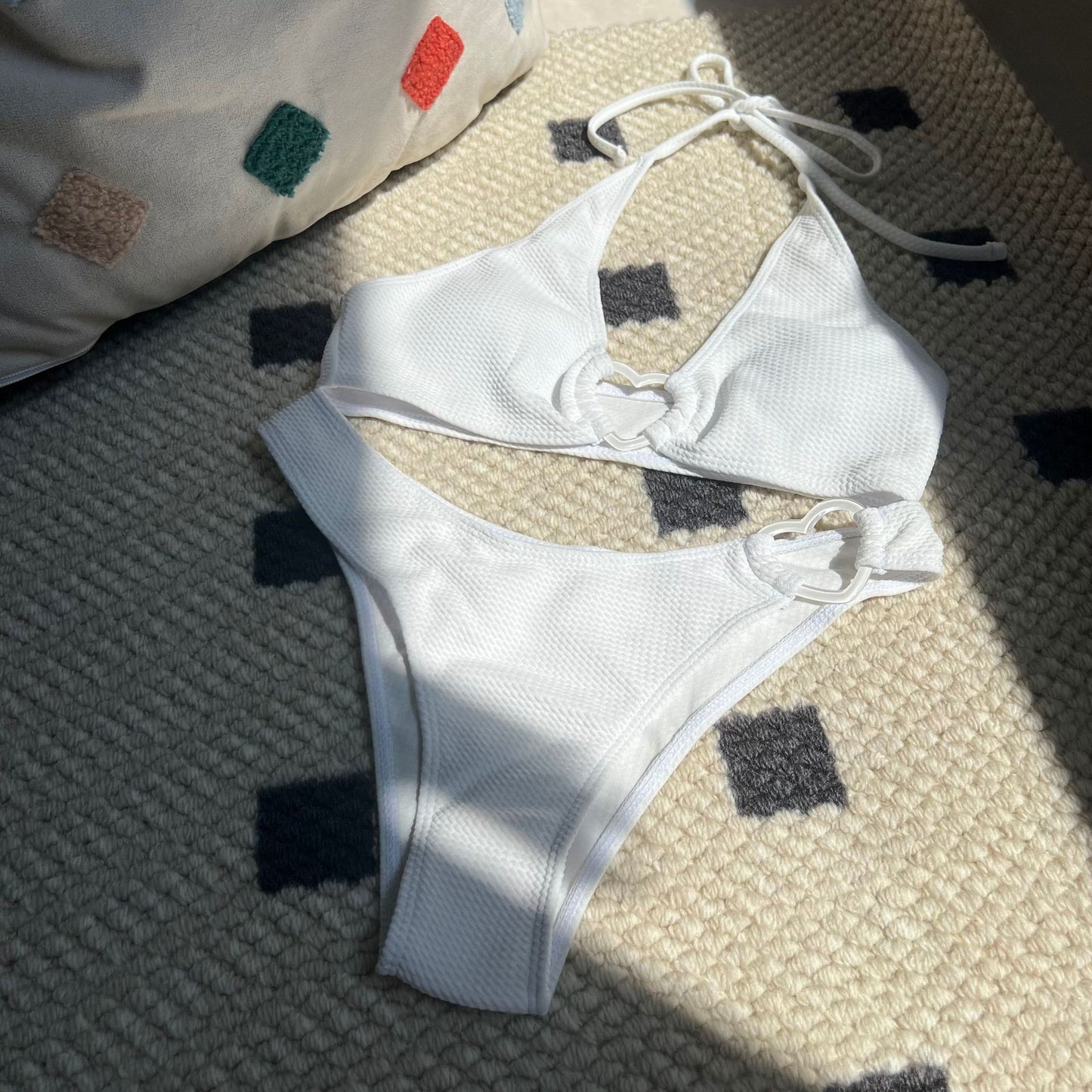 Womens Split Bikini Set | Fabric Two Piece Swimsuit | noémi