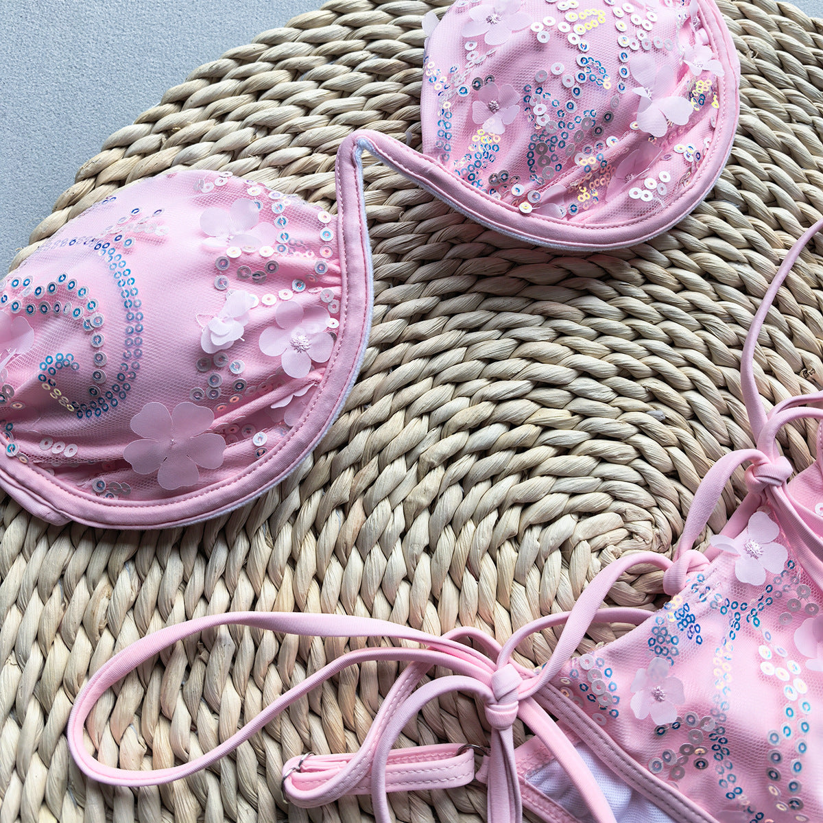 Sequined Split Bikini Swimsuit for Women | noémi