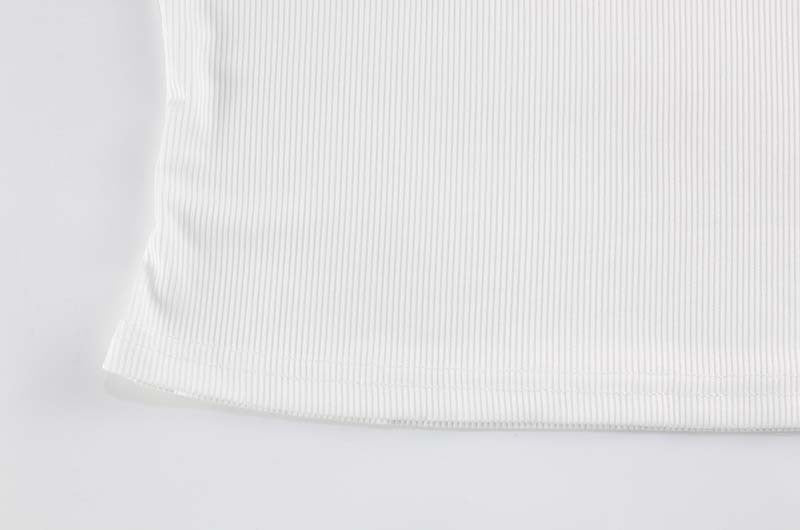 Two Piece Set | Bow Accent Ribbed Crop Top & Shorts | noémi