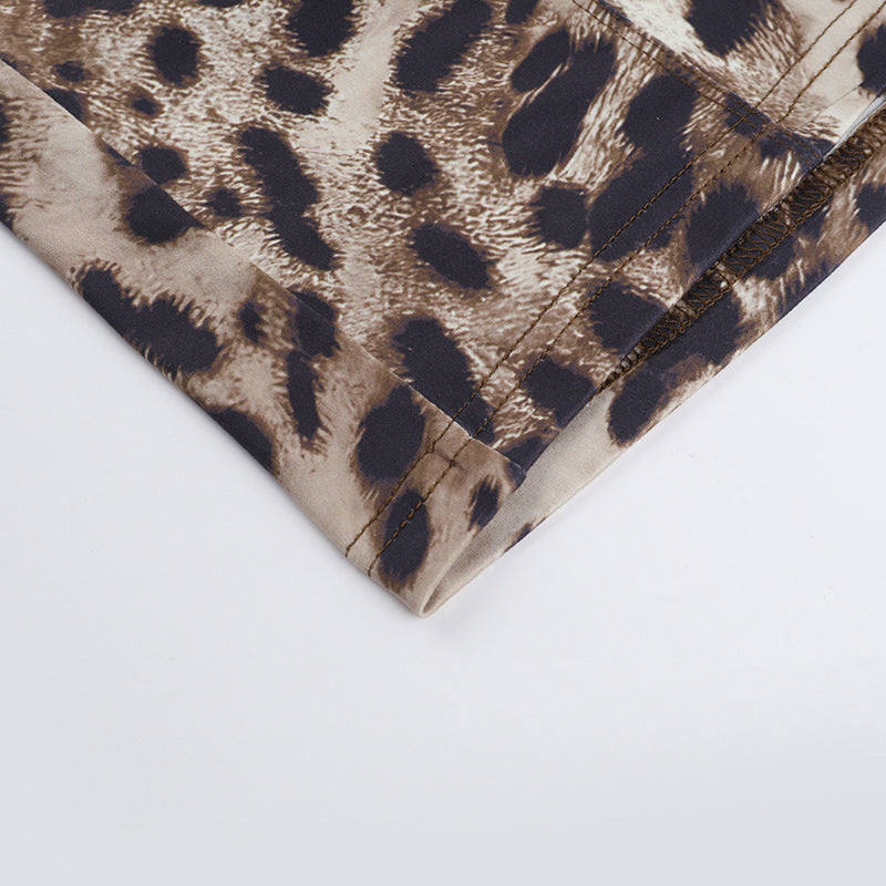 Bodycon Leopard Midi Dress | Untamed Glamour | noémi