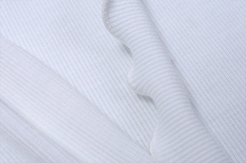 Halter Top | 3D Rose Strapless Vest | Backless Knit Crop Top for Women | noémi