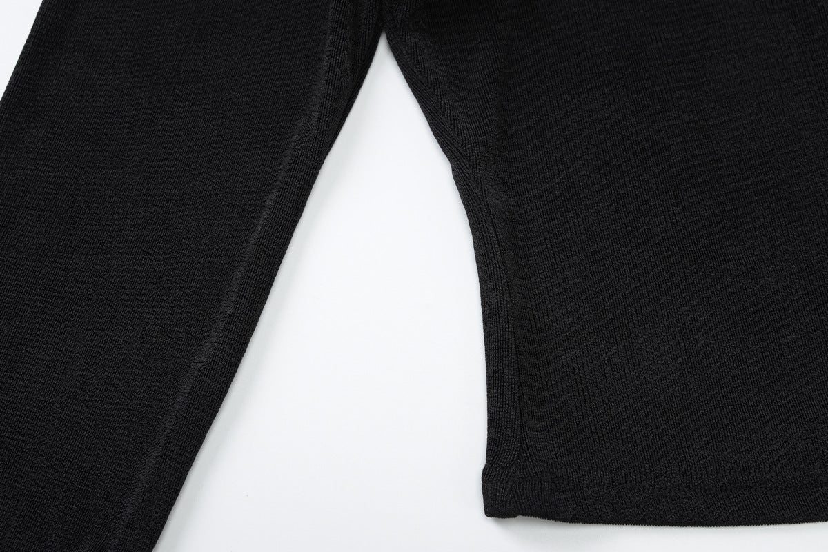 One Shoulder Long Sleeve Top for Women | Slim Fit Cold Shoulder Shirt | noémi