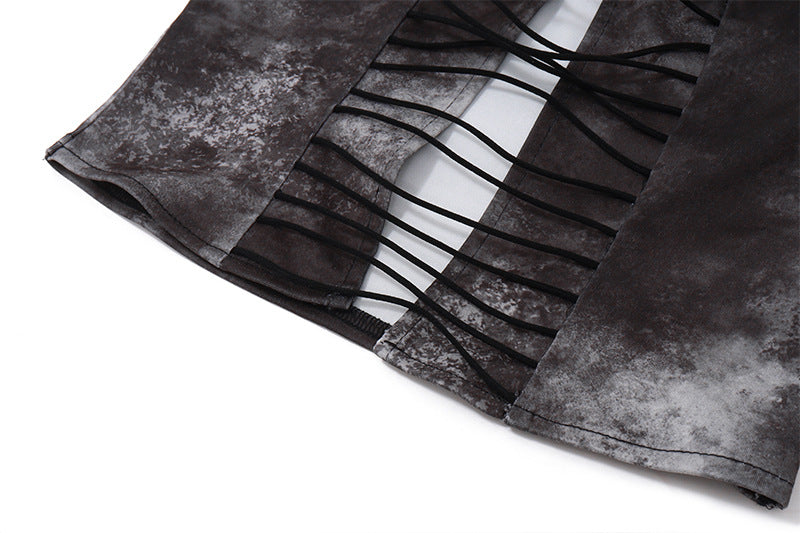 Womens Cutout Tube Top | Off Shoulder Retro Vest | noémi