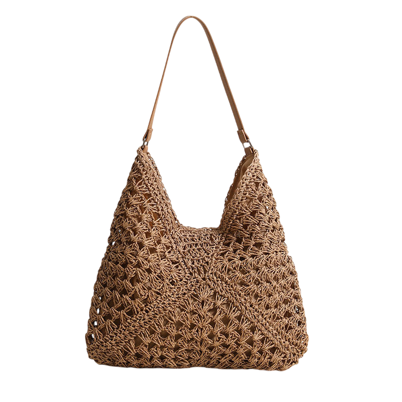 Shaped Grandma Plaid Pure Coffee