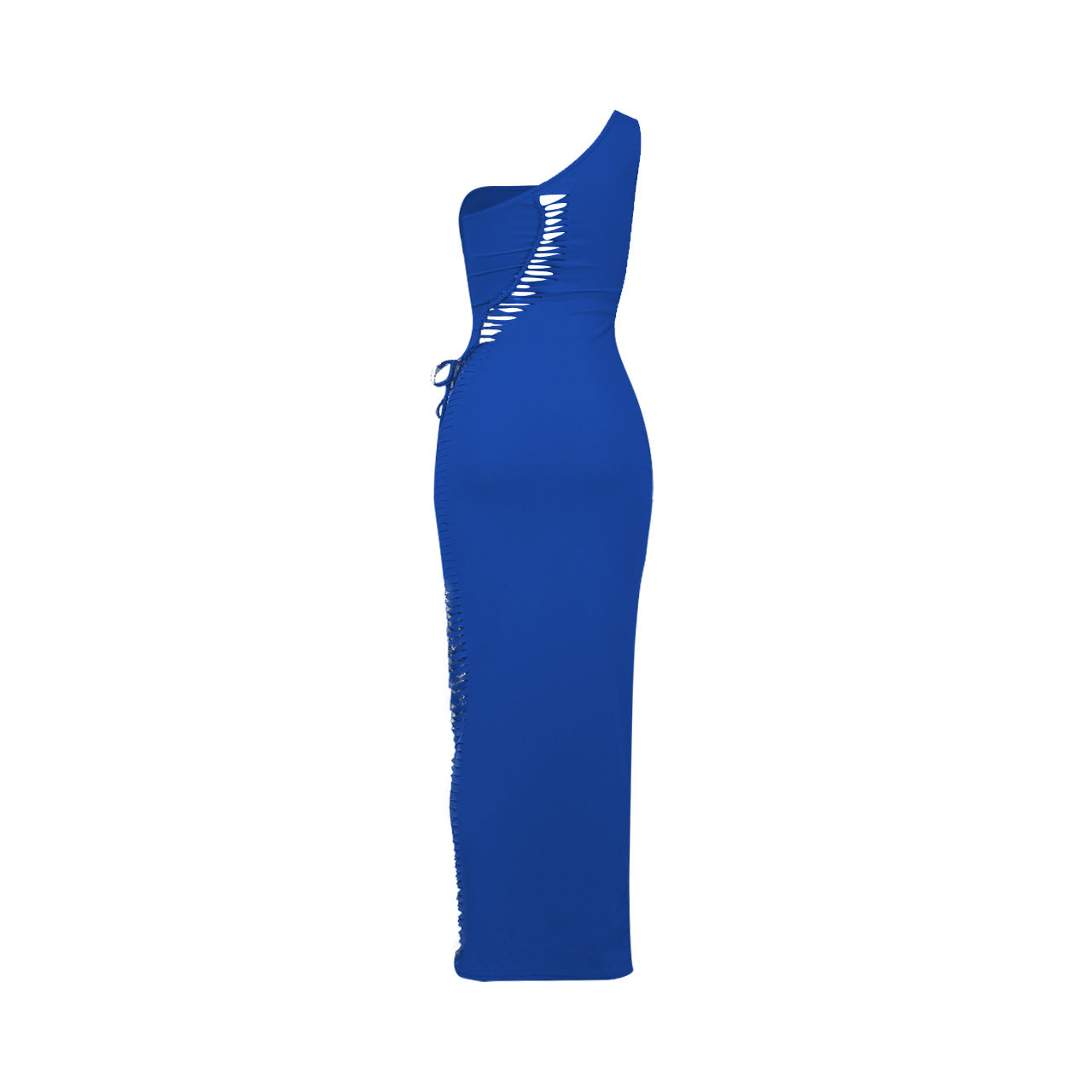 Womens Cutout Solid Color Dress with Modern Silhouette | noémi