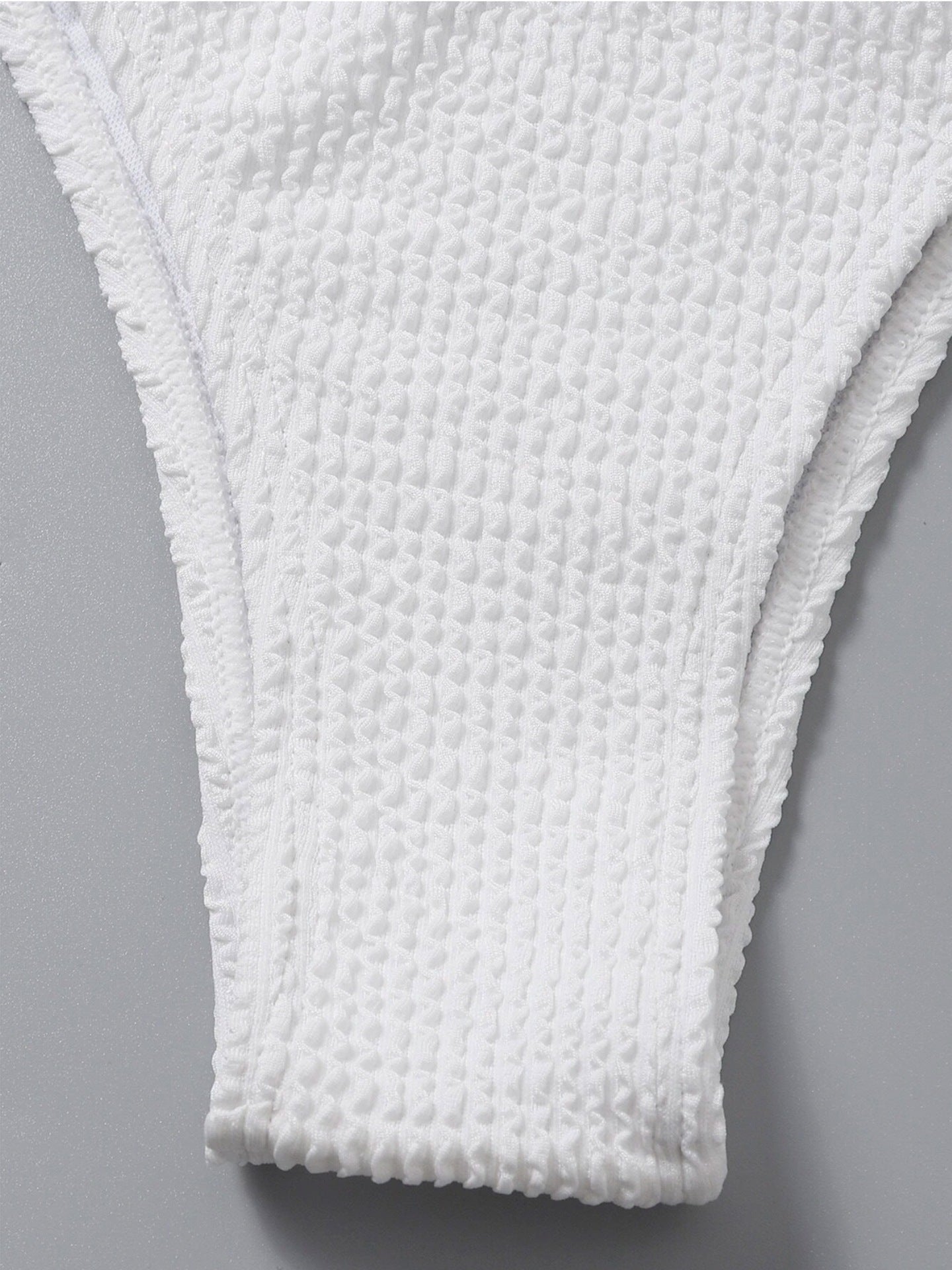 Womens Backless Three Point Solid Color Bikini | noémi