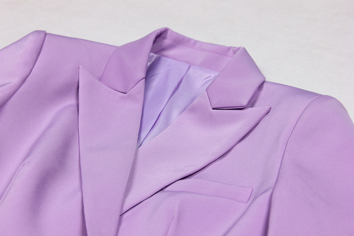 Three Piece Womens Blazer Suit Set | Blazer Vest Trousers | noémi