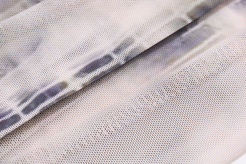 Halter Crop Top | Cutout Turtleneck Tank with Unique Print | noémi