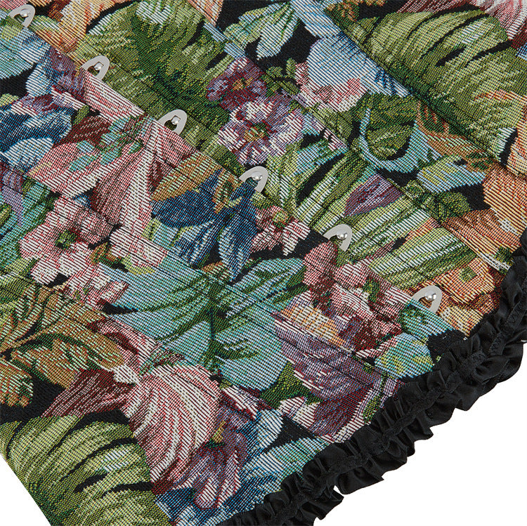 Lace Jacquard Floral Corset Top | Bustier  Push Up | Strapless Tube Top for Women | noémi