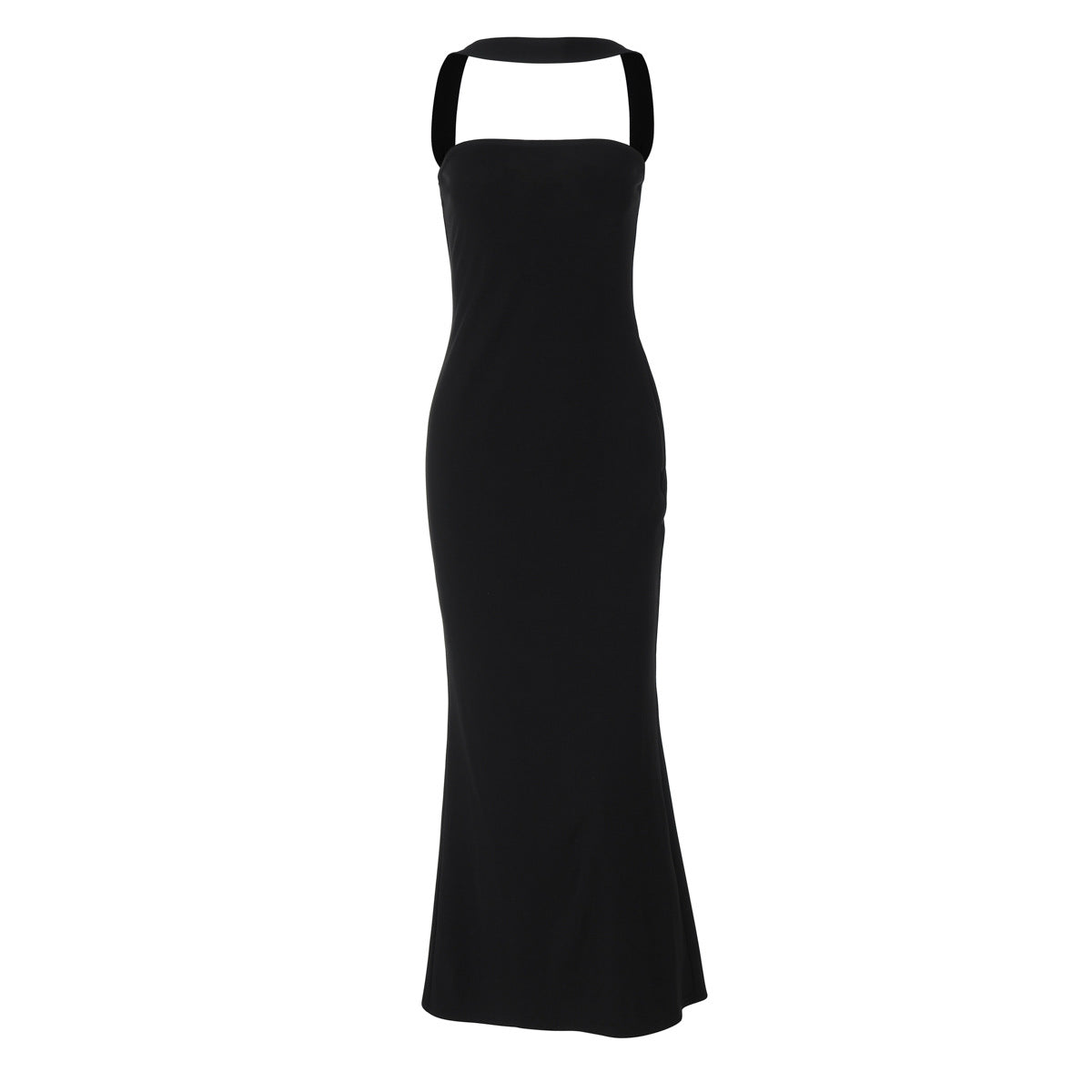 Women’s Tube Top Dress | Off Shoulder Collar, French Halter, Backless Slim Fit with Hip Split | noémi
