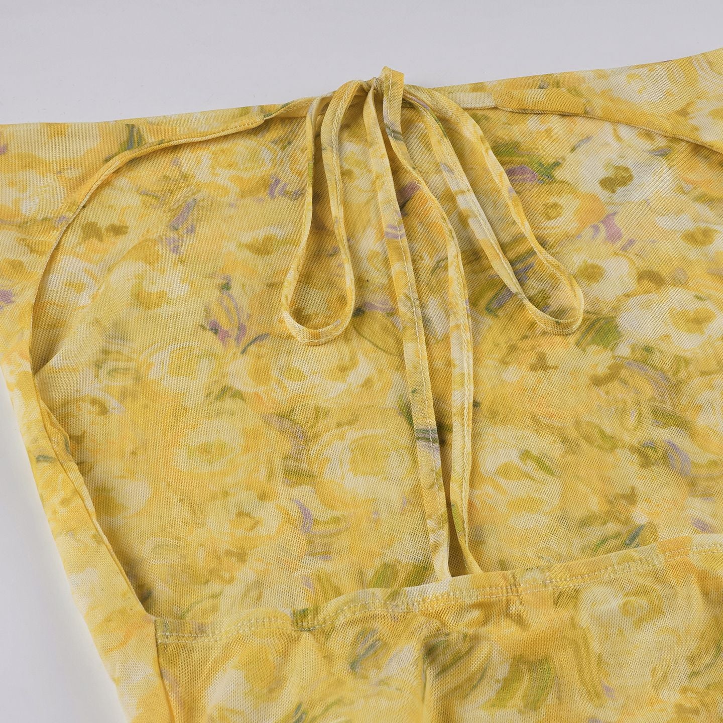 Floral Backless Jumpsuit for Women Swing Collar | noémi