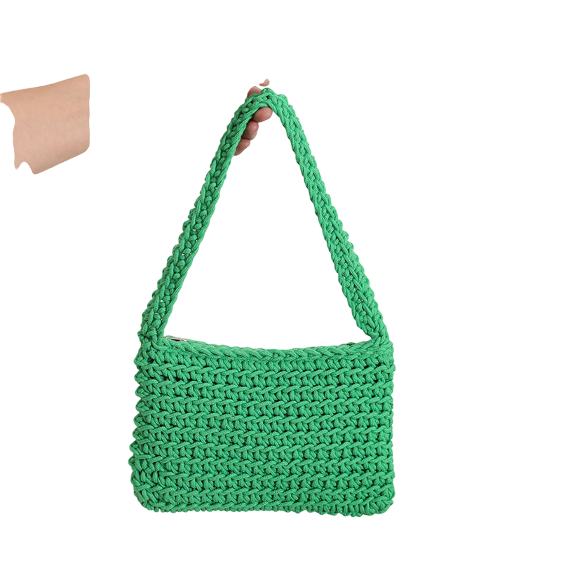 Cotton Thread Shoulder Green