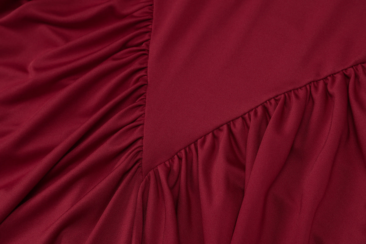 Pleated Sleeveless Maxi Dress | Back Zipper | noémi