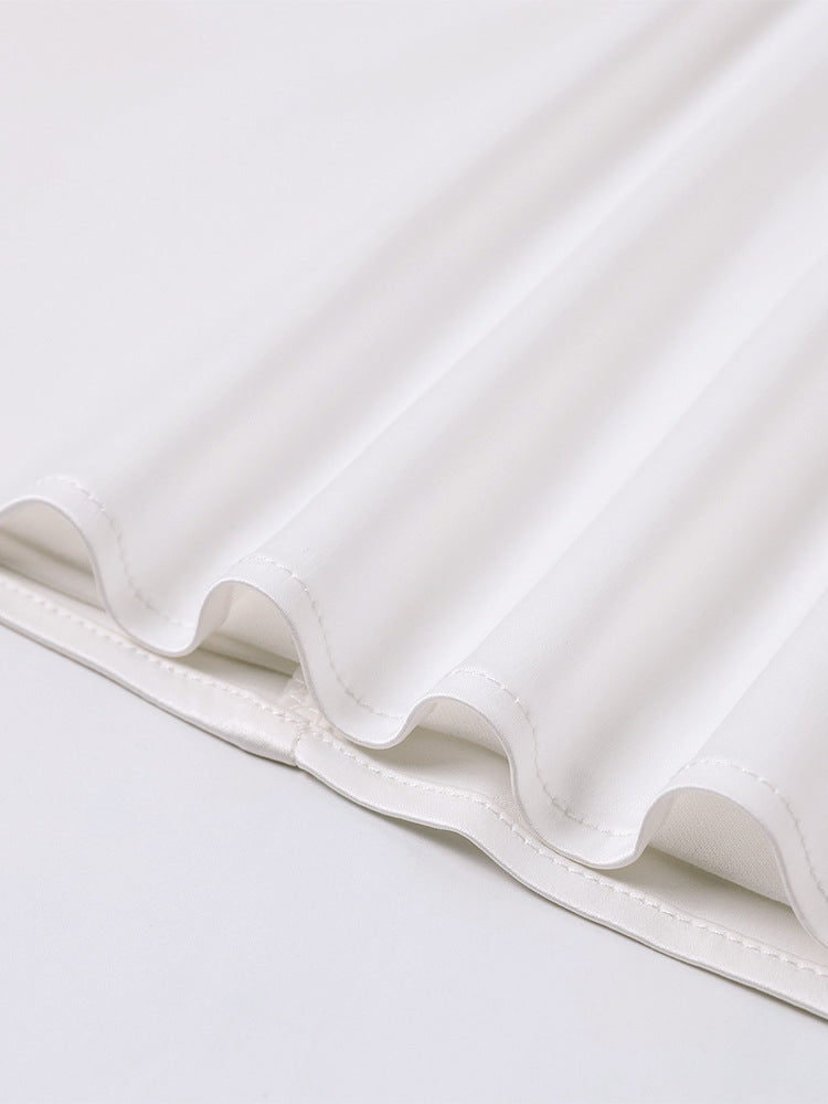 Knitted Sling Dress | Square Collar | Backless Mini Dress | Little Short Dress for Women | noémi