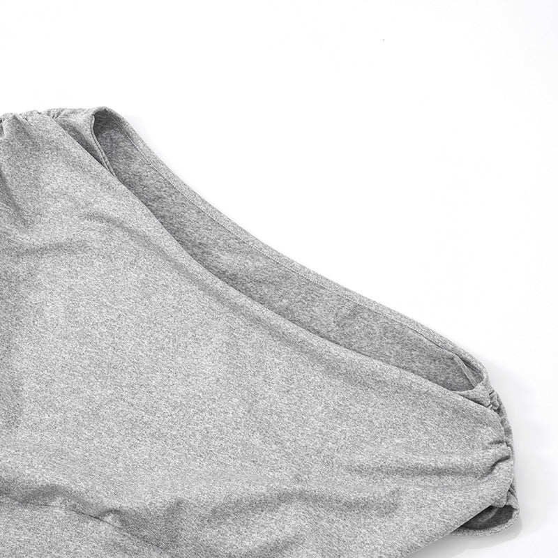 Womens Summer Off Shoulder Romper with Bow Waist Tie | noémi