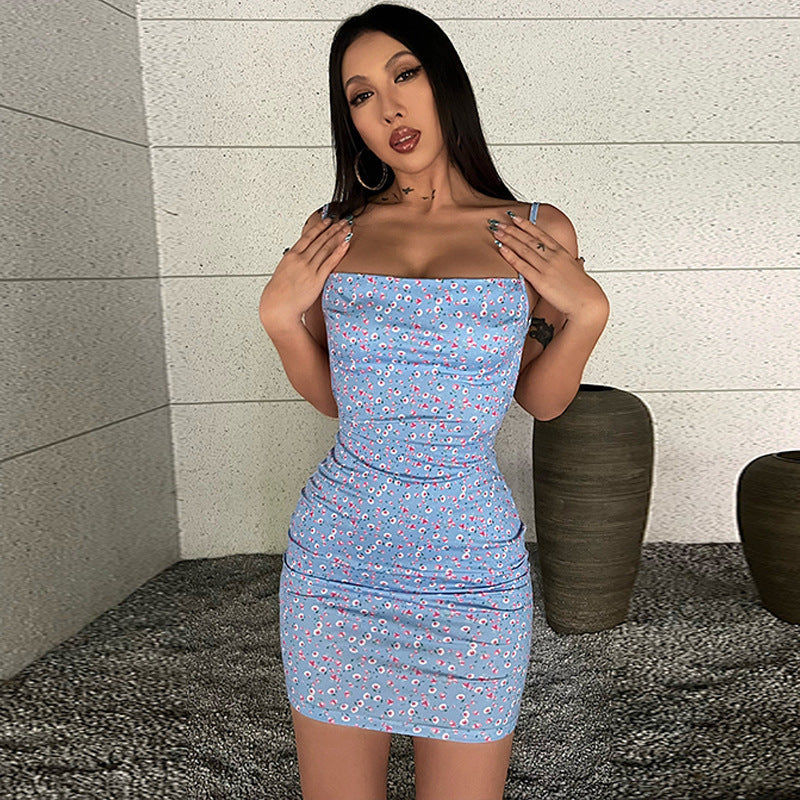 Womens Slim Fit Sling Dress with Adjustable Straps | noémi