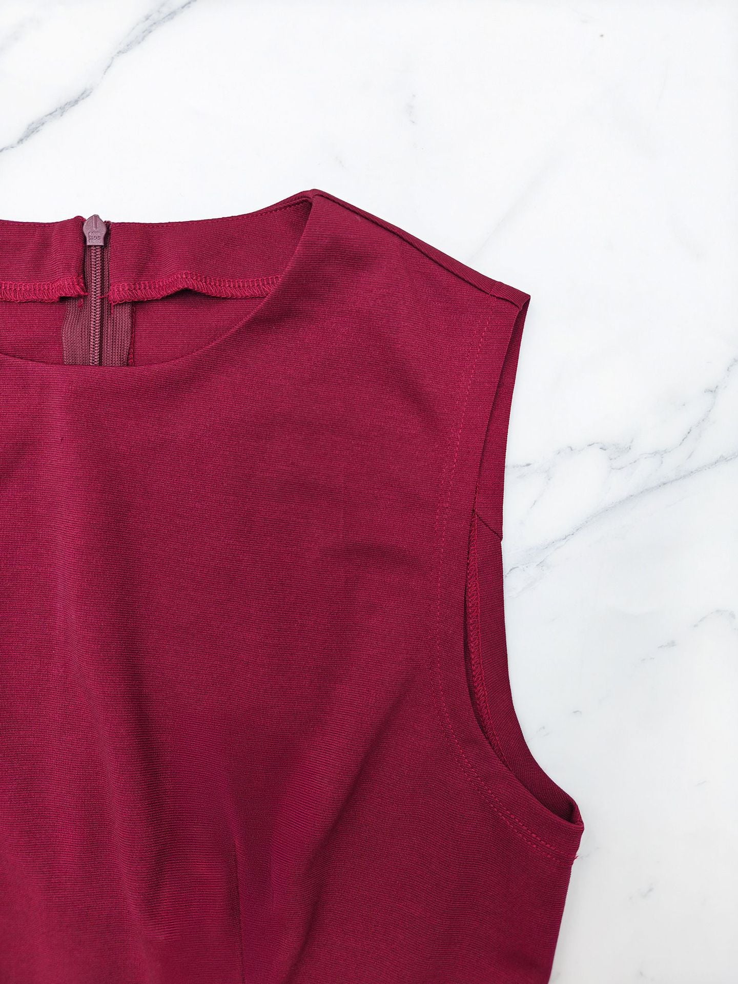 Solid Color Slim Fit A Line Mini Dress | noémi