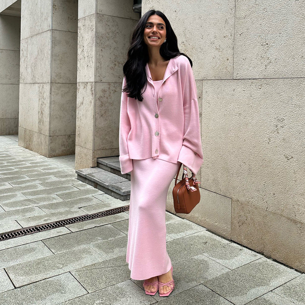 Pink Three Piece Set