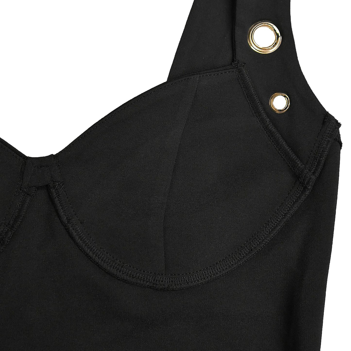 Slim Fit Dress with  Buttons and Tailored Silhouette | noémi