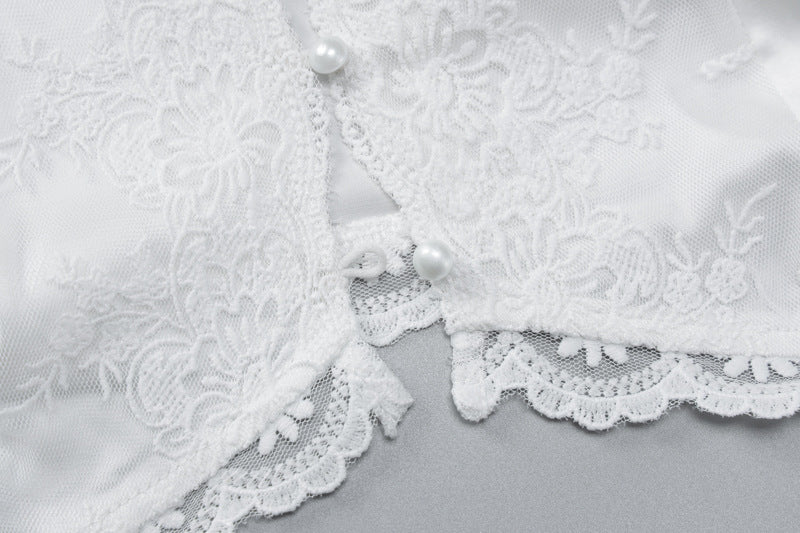 Womens Lace V Neck Corset Cami | Open Front Buckle Tank Top | noémi