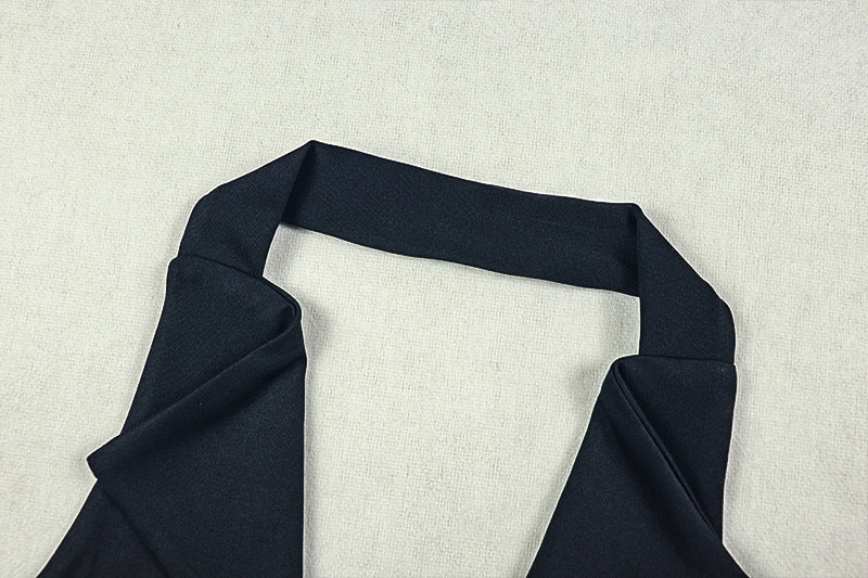 Backless Slim Fit VNeck One Step Hip Dress | noémi