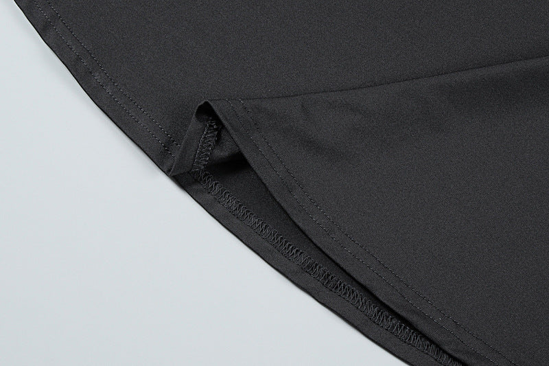 Womens Midi Dress | Slim Fit, Pleated Detail, Round Neck | noémi