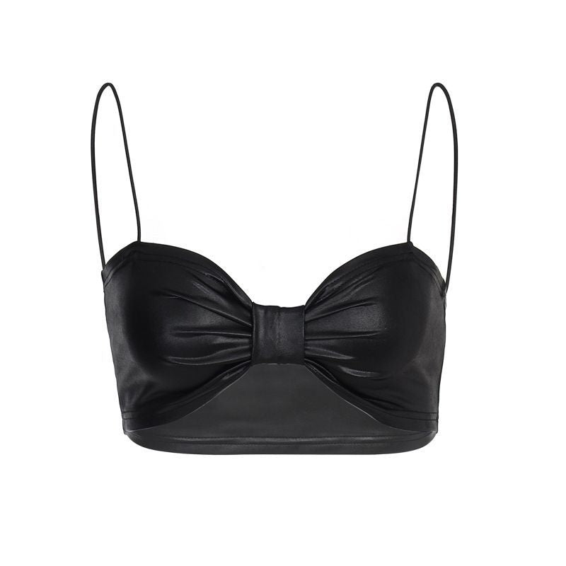 Women Strappy Bow Vest | Chic Sling Top | noémi