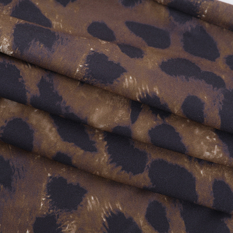 Bodycon Leopard Midi Dress | Untamed Glamour | noémi