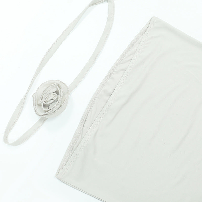 Vest Outer Wear Tube Top Women | Strapless Ribbed Slim Fit Crop Top | noémi