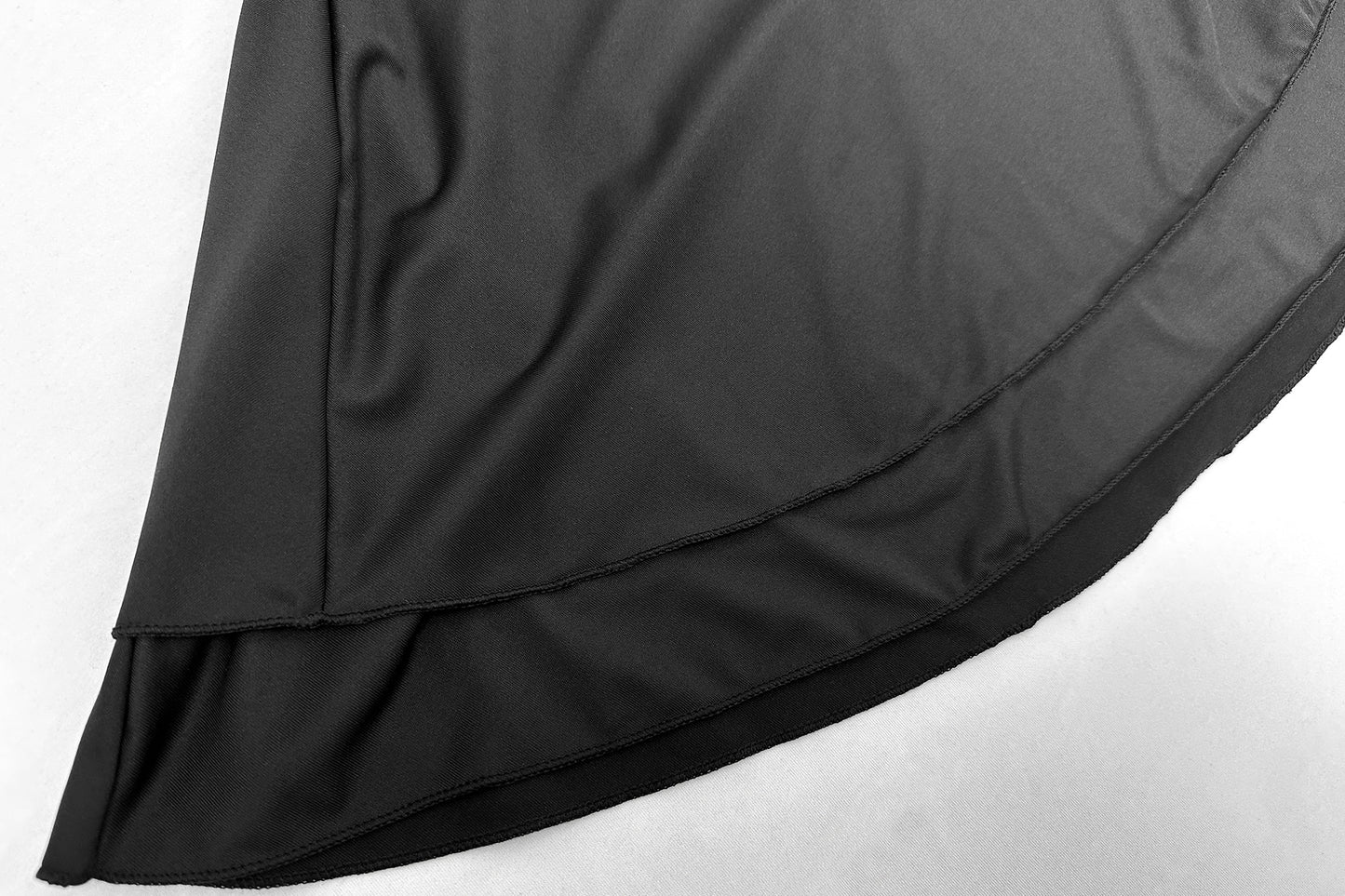 Tube Top Suspender Dress with Deep V Neck and Ruffle Detail | noémi