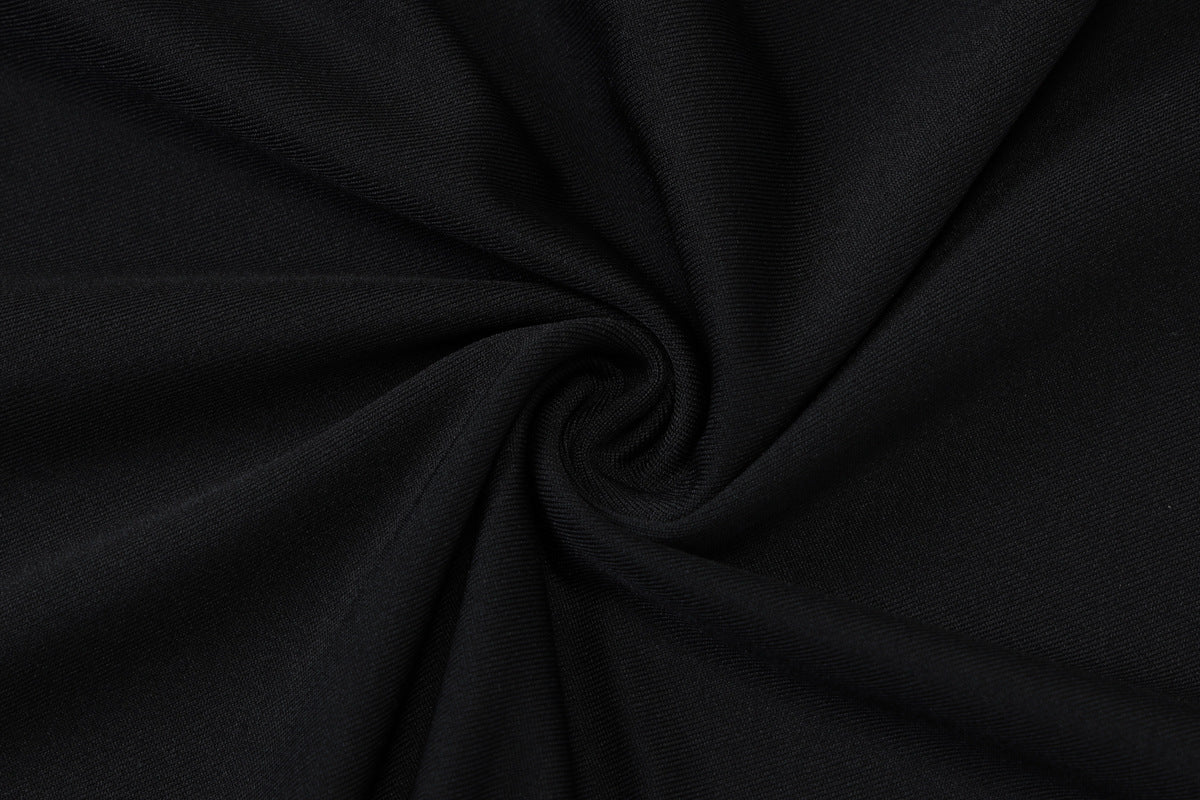 Pleated Sheath Dress with Lace Up Detail and Slim Fit Design | noémi