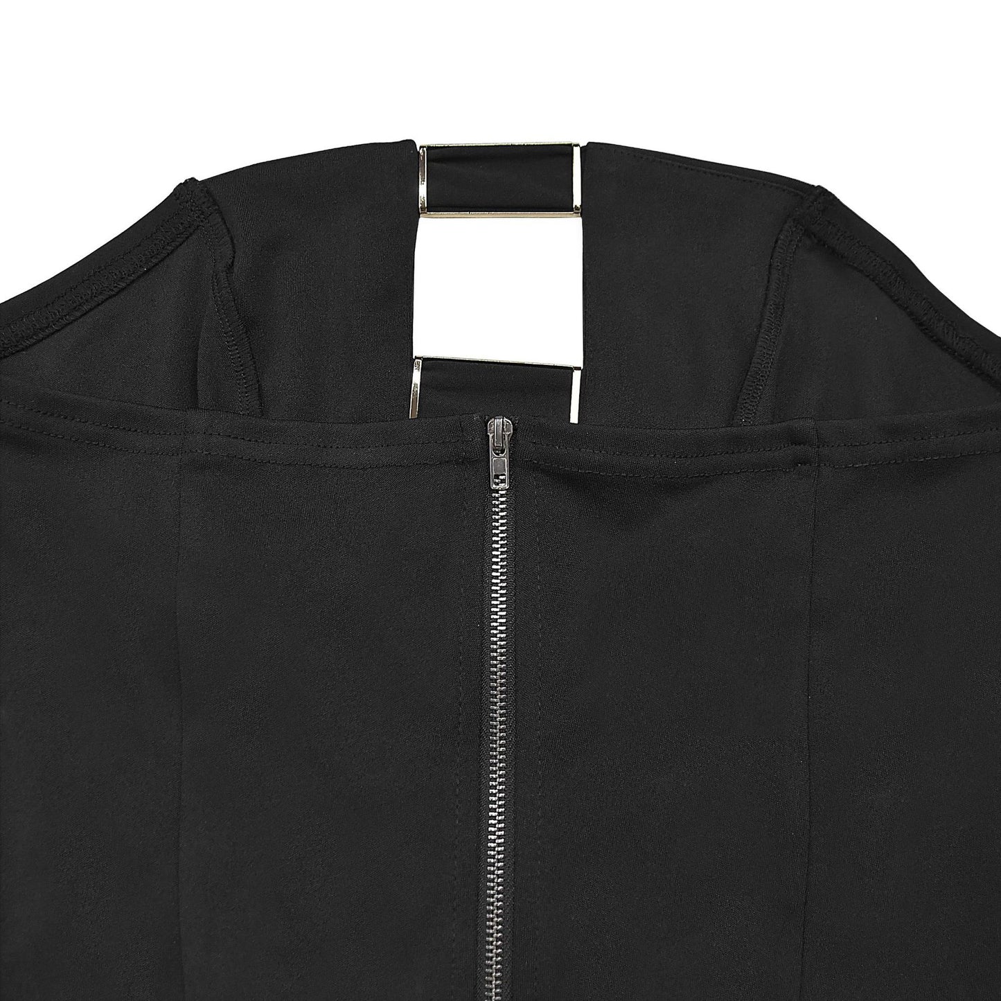 Tube Top & Gold Buckle Wide Leg Pants Set | 2 Piece Statement Outfit | noémi