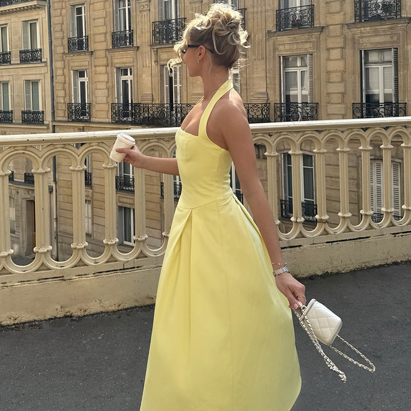 Summer Halter Tube Dress | Bodycon High Waist | noémi