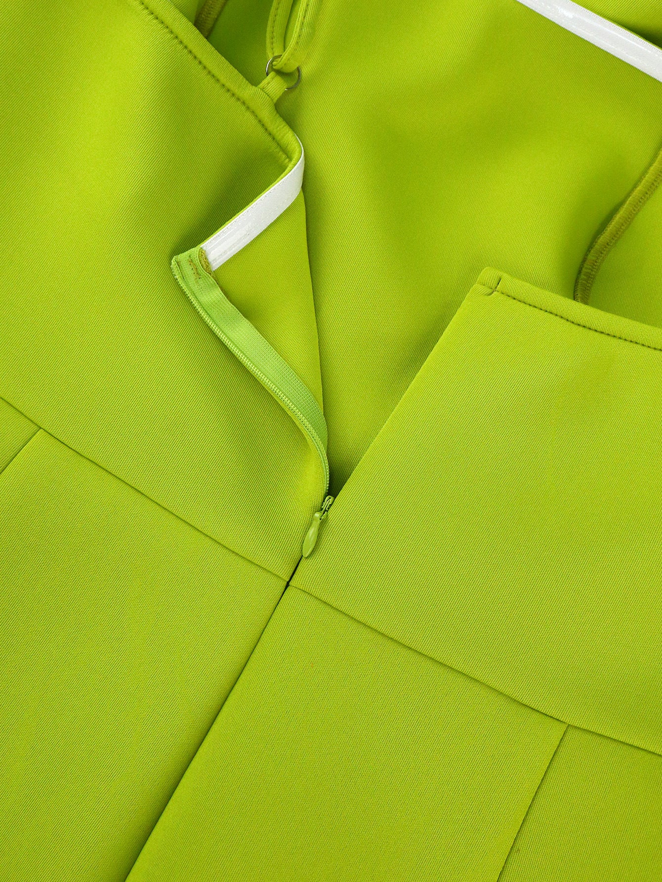 Solid Color Sling Dress with Layered Skirt | High Waist Slim Fit | noémi