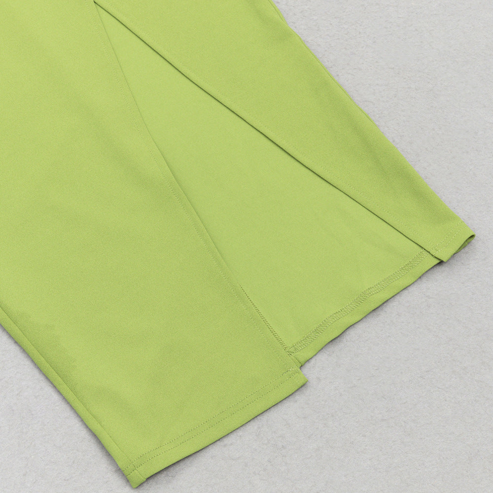 Green One Shoulder Bodycon Dress | noémi