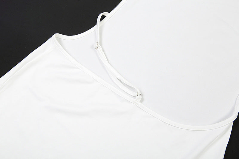 Backless Maxi Dress | Fall Long Sleeve Slim Fit Bodycon with Open Back | noémi