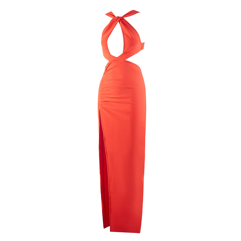 Womens Retro Sheath Red Fitted Dress | noémi