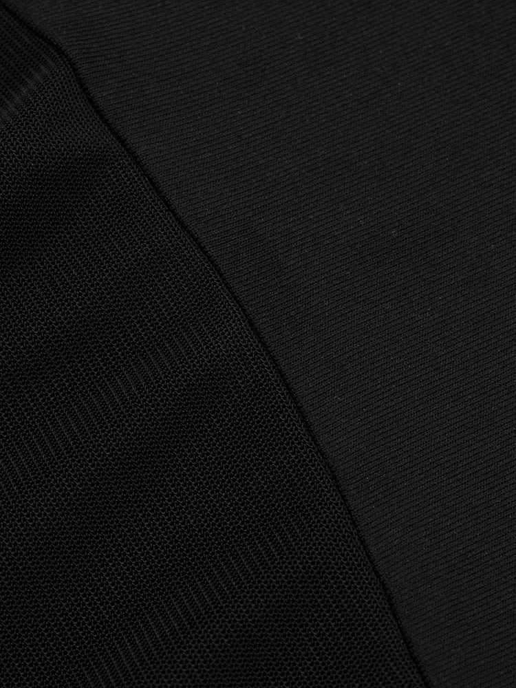 Backless Pleated Tube Maxi Dress With Sheath Fit | noémi