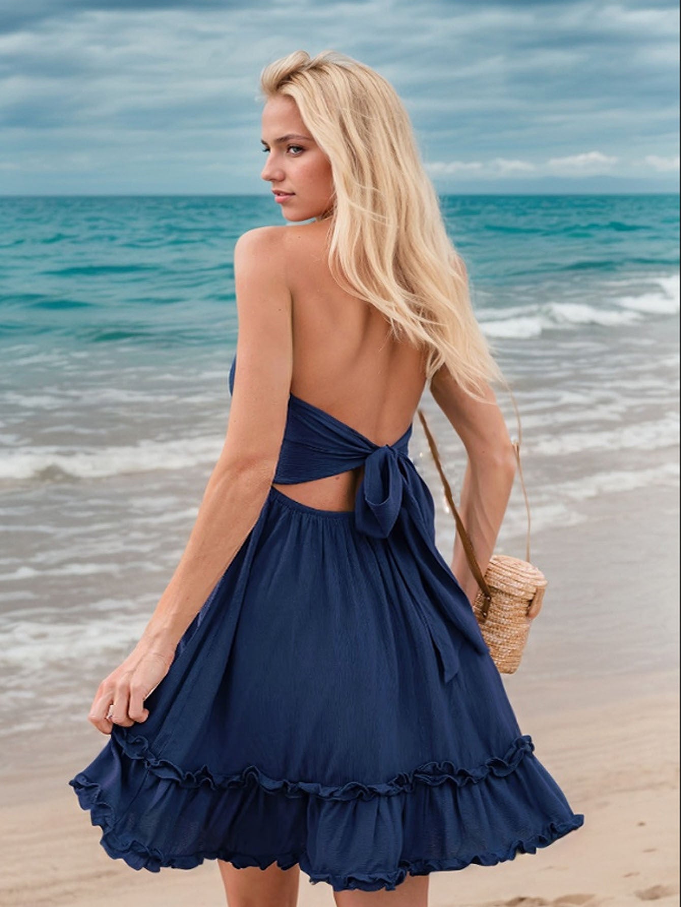 Women Dress | Sling Midi Dress | noémi