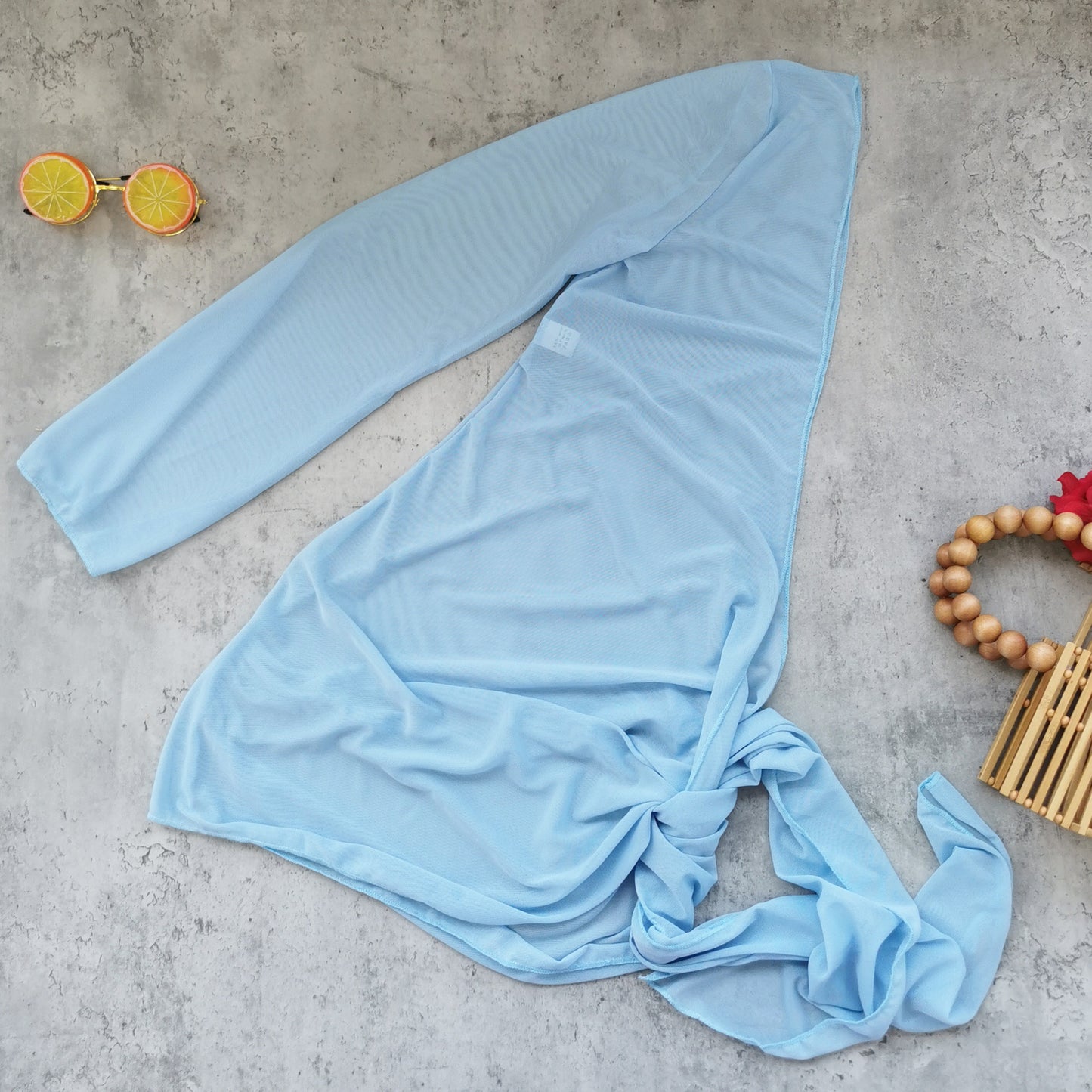 One Shoulder Long Sleeved Blouse