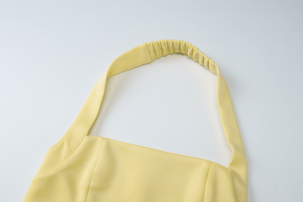 Summer Halter Tube Dress | Bodycon High Waist | noémi